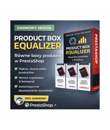 Product Box Equalizer PrestaShop – równe boxy produktów