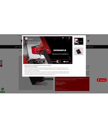 Moduł wideo do galerii produktu PrestaShop – Cool Video